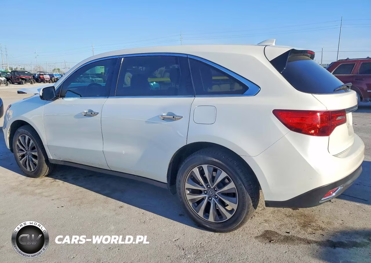 2015 Acura Mdx Technology VIN:5FRYD3H49FB006436 - 2