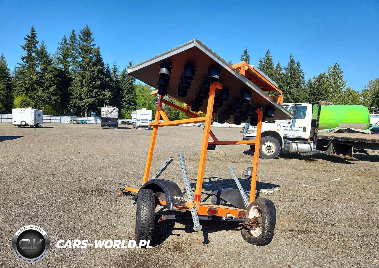 2019 Hill And Smith Board Traffic Trailer W- Sign VIN:7L31E7213KG001577 - 3