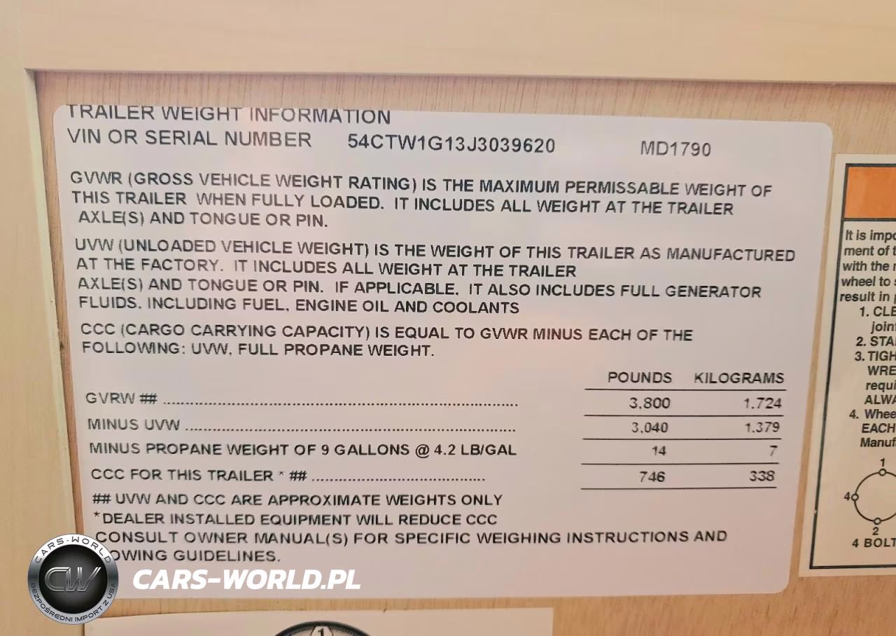 2018 Winnebago Mini Drop Camper VIN:54CTW1G13J3039620 - 10