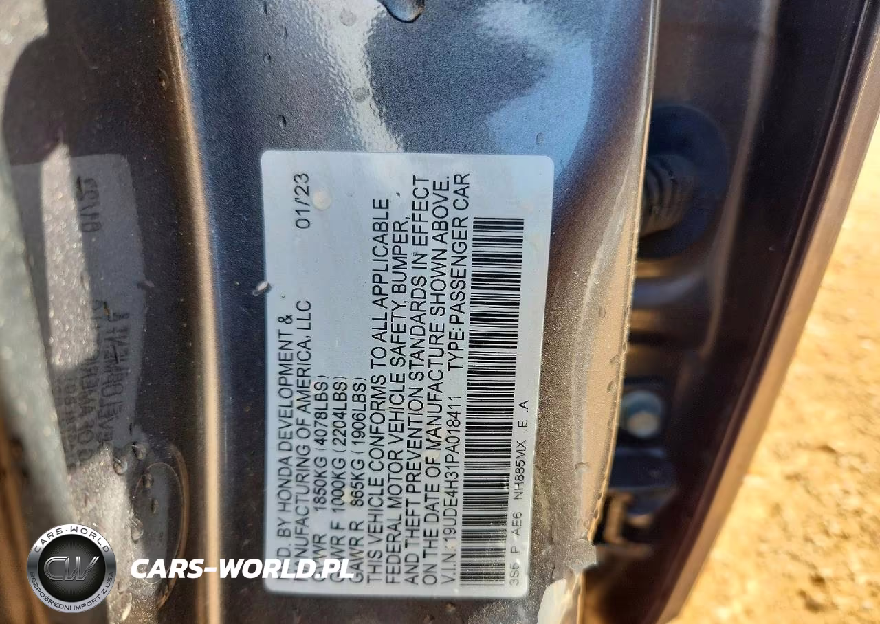 2023 Acura Integra A-Spec VIN:19UDE4H31PA018411 - 13