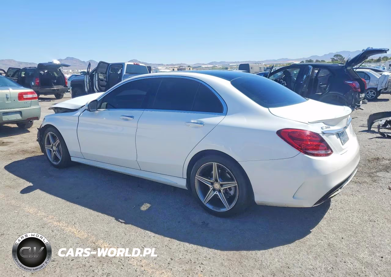 2015 Mercedes-Benz C 300 4Matic VIN:55SWF4KB8FU083166 - 2