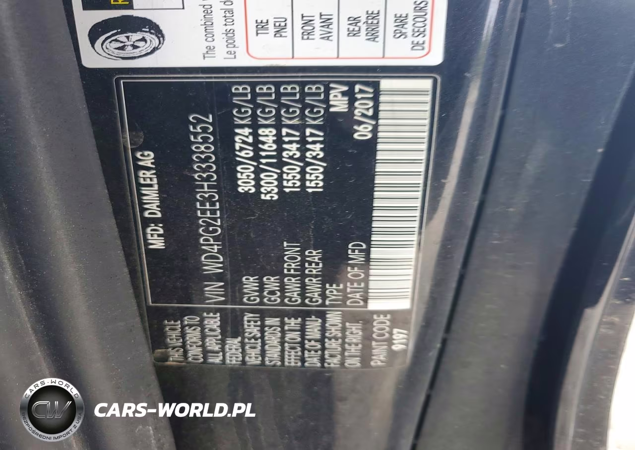 2017 Mercedes Benz Metris VIN:WD4PG2EE3H3338552 - 13