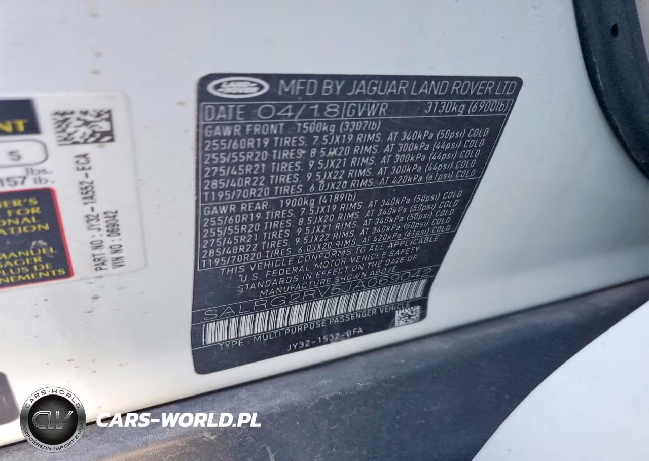 2018 Land Rover Discovery Se VIN:SALRG2RV5JA069042 - 12