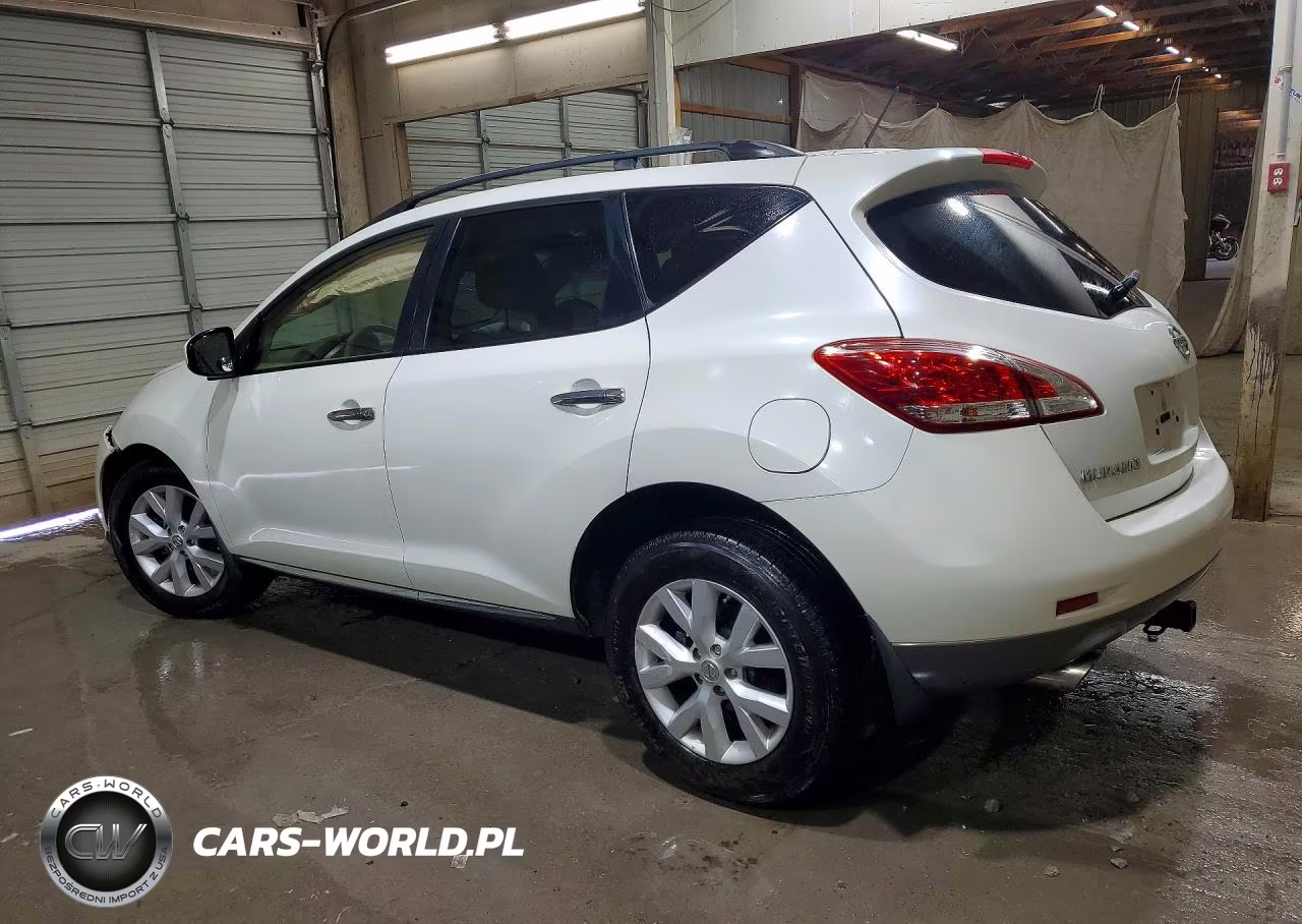 2014 Niss Murano Sl VIN:JN8AZ1MUXEW410259 - 2