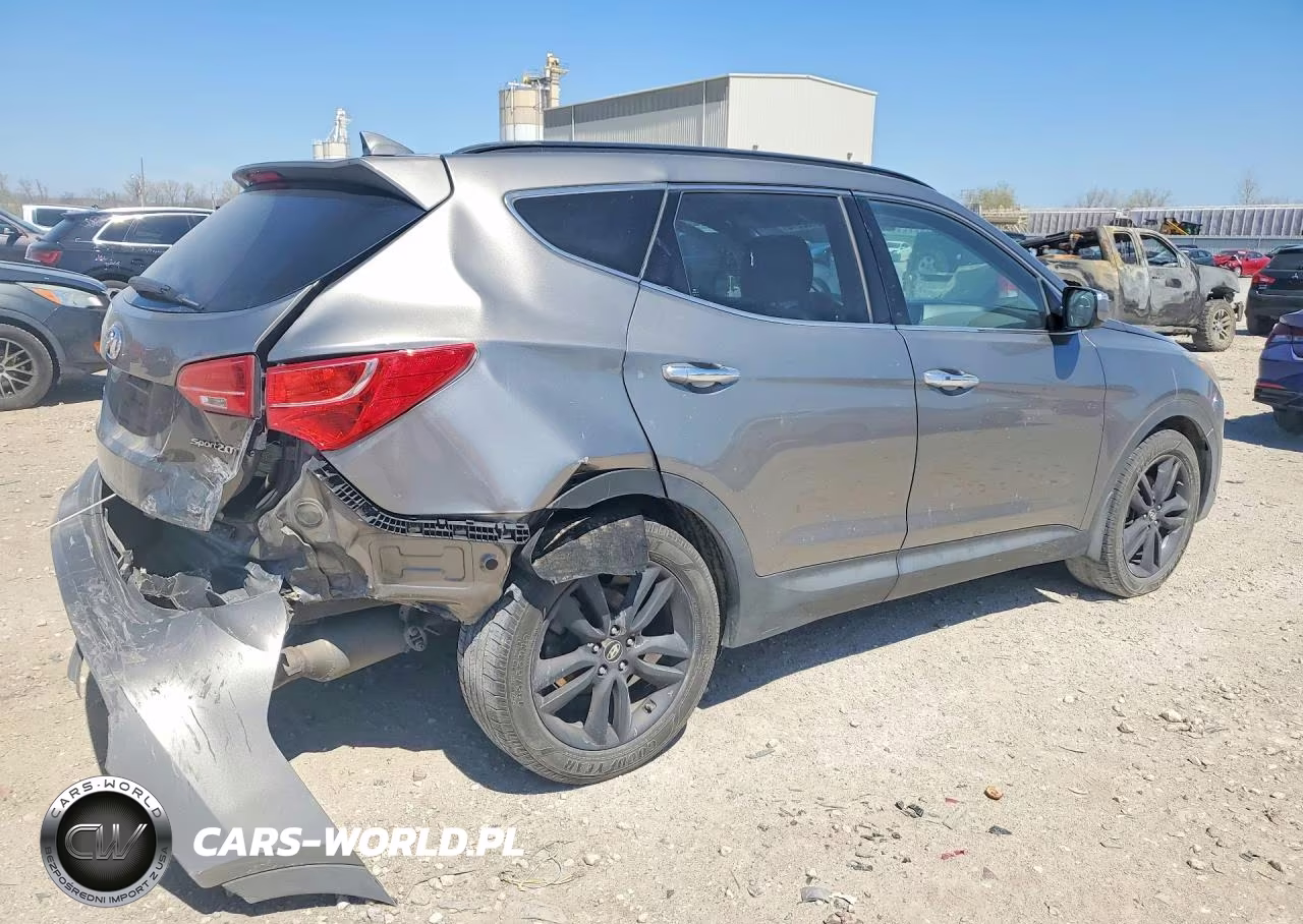2013 Hyundai Santa Fe Sport 2.0T VIN:5XYZU3LA1DG072763 - 3