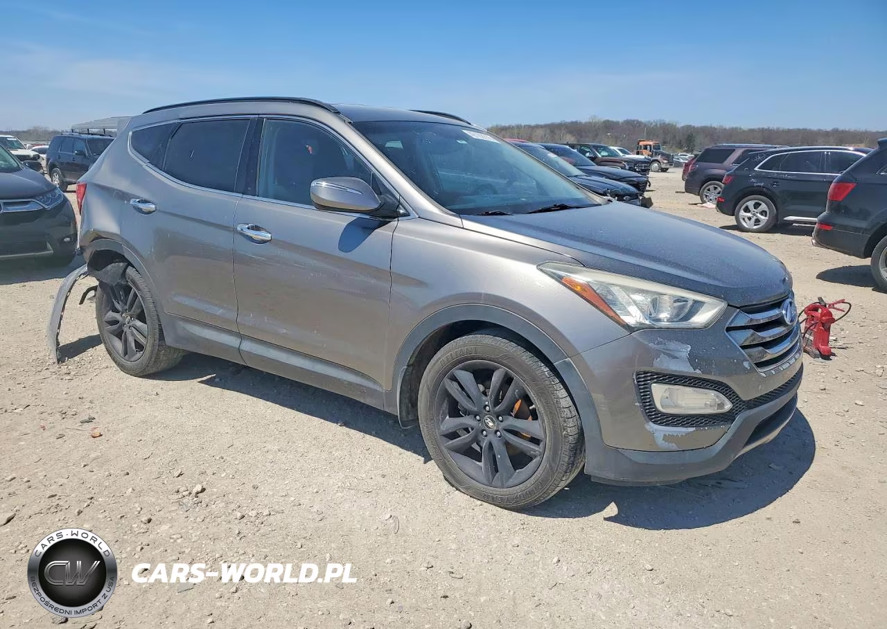 2013 Hyundai Santa Fe Sport 2.0T VIN:5XYZU3LA1DG072763 - 4