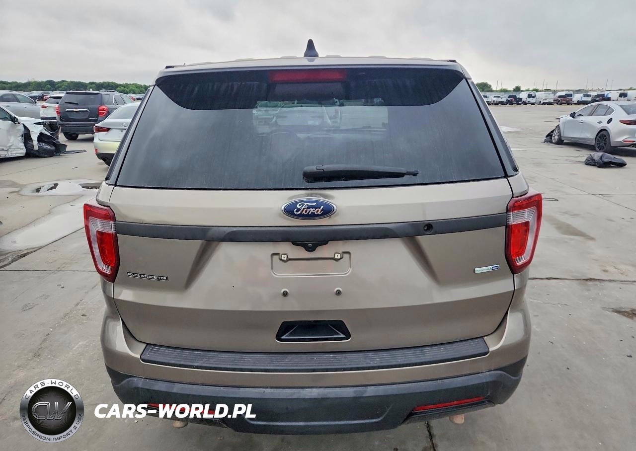 2019 Ford Explorer Police Interceptor VIN:1FM5K8ARXKGA64953 - 6