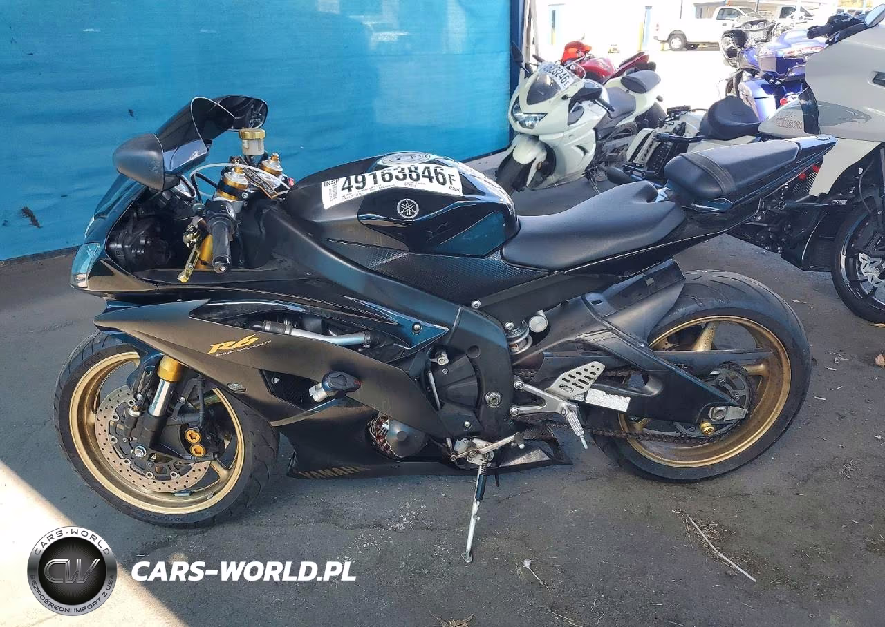 2009 Yamaha Yzfr6 C VIN:JYARJ16Y79A003259 - 3