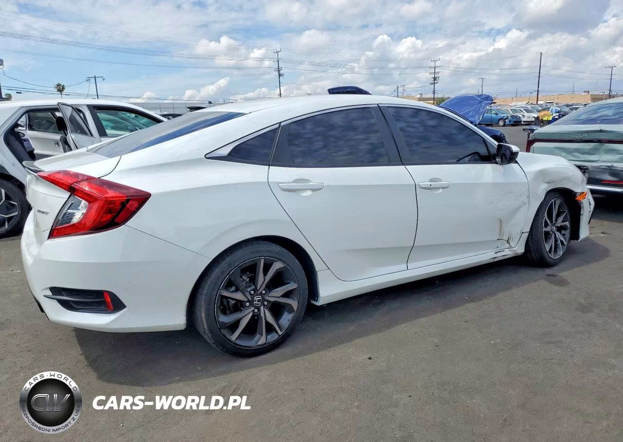 2021 Honda Civic Sport VIN:2HGFC2F87MH552236 - 3
