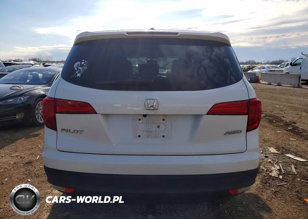 2017 Honda Pilot Exl VIN:5FNYF6H83HB079448 - 6