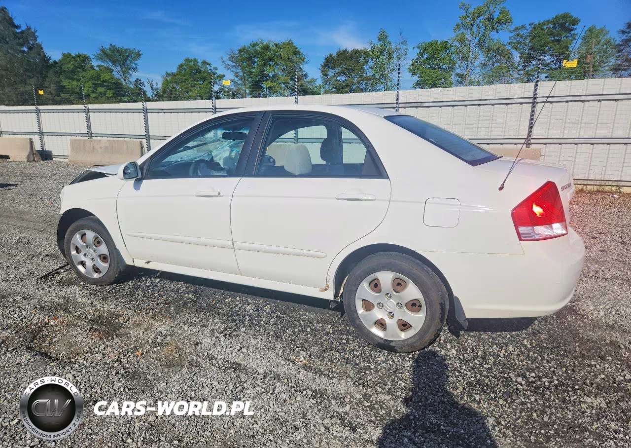 2008 Kia Spectra Lx VIN:KNAFE121685561791 - 2