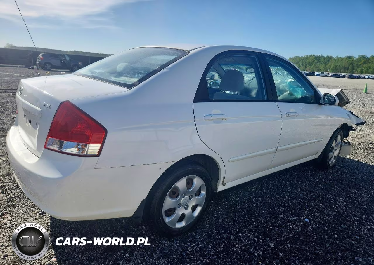 2008 Kia Spectra Lx VIN:KNAFE121685561791 - 3