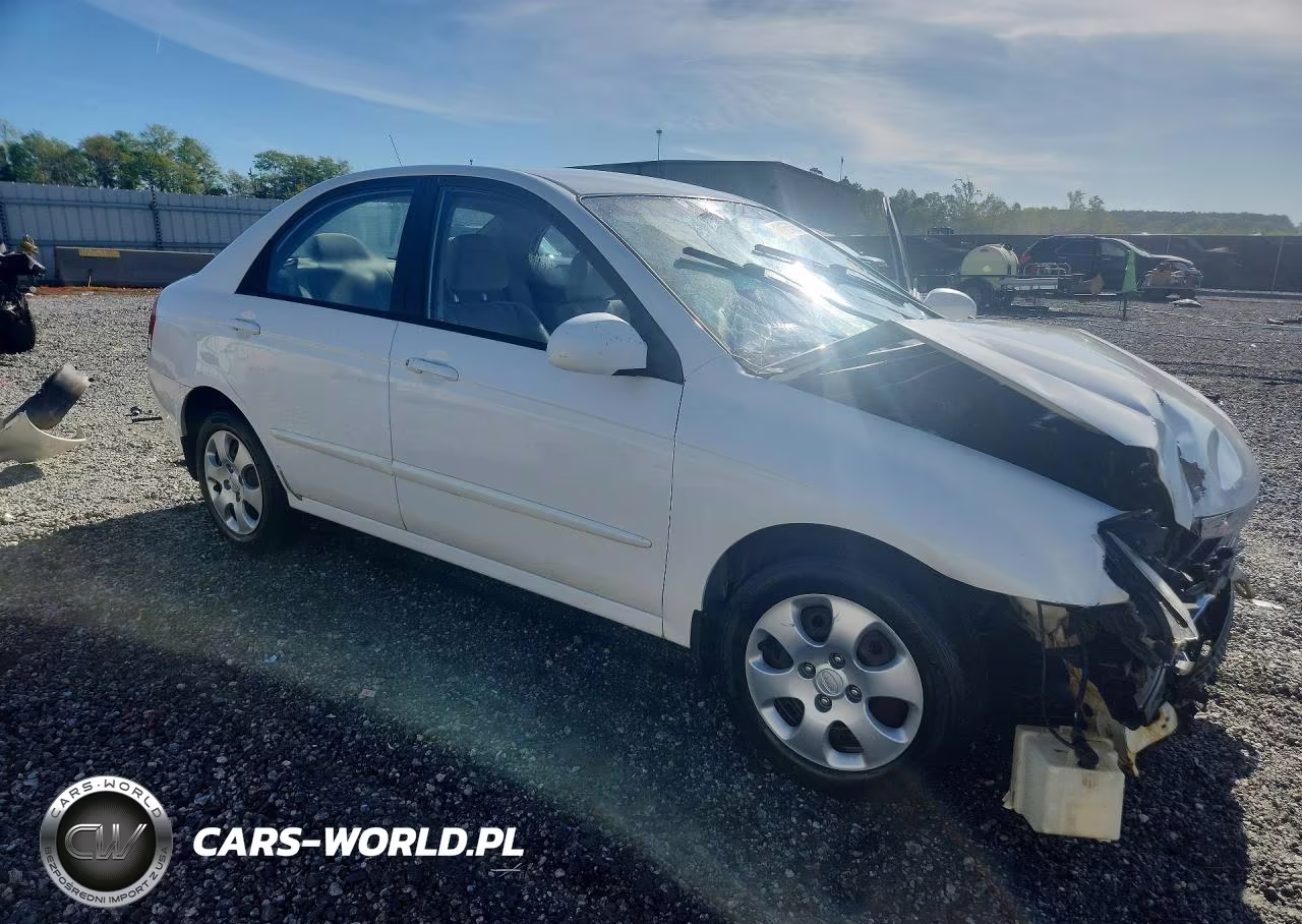 2008 Kia Spectra Lx VIN:KNAFE121685561791 - 4