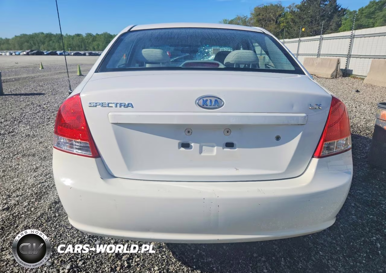 2008 Kia Spectra Lx VIN:KNAFE121685561791 - 6