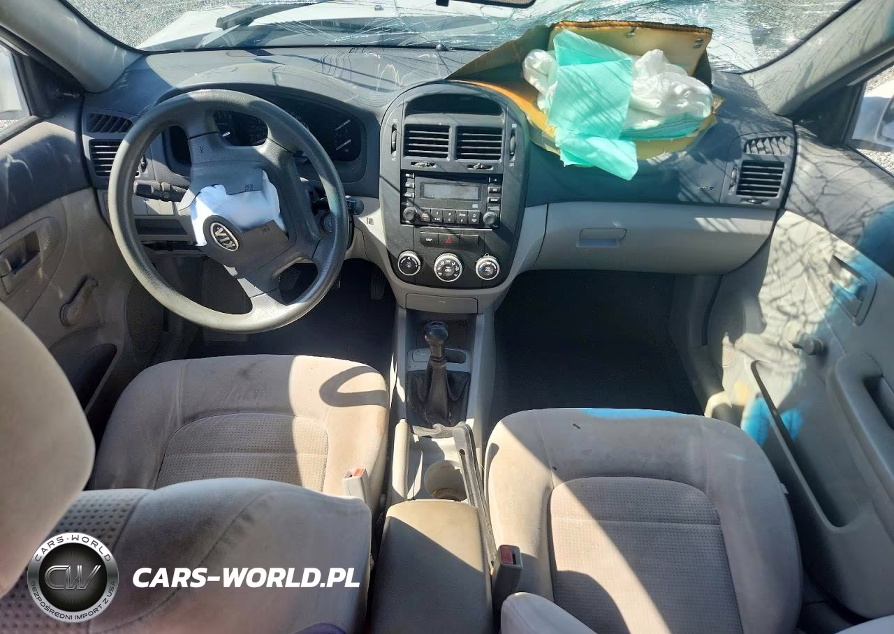 2008 Kia Spectra Lx VIN:KNAFE121685561791 - 8