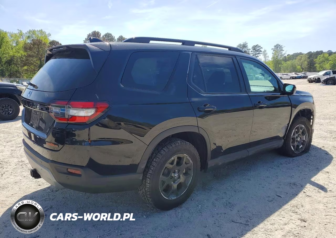 2025 Honda Pilot Trailsport VIN:5FNYG1H64SB186269 - 3