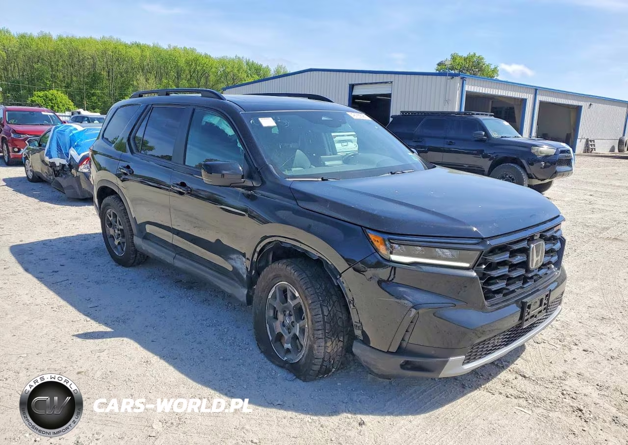 2025 Honda Pilot Trailsport VIN:5FNYG1H64SB186269 - 4