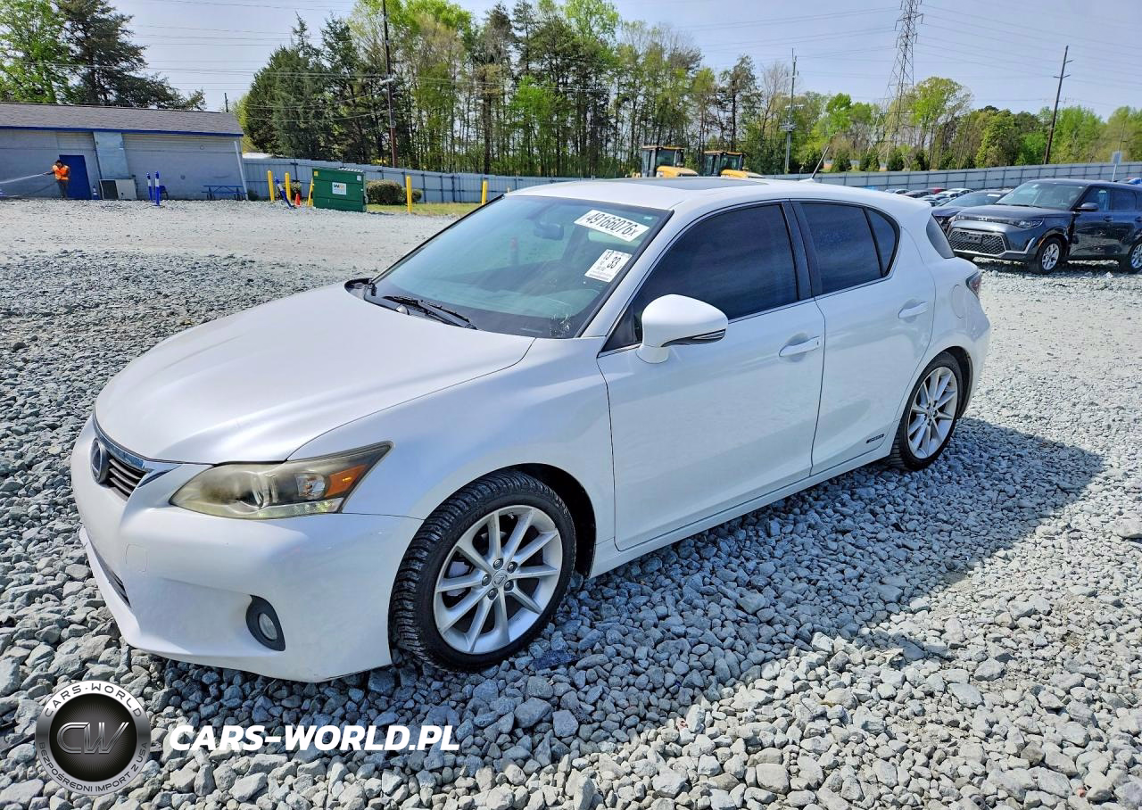 2012 Lexus Ct 200H Premium
