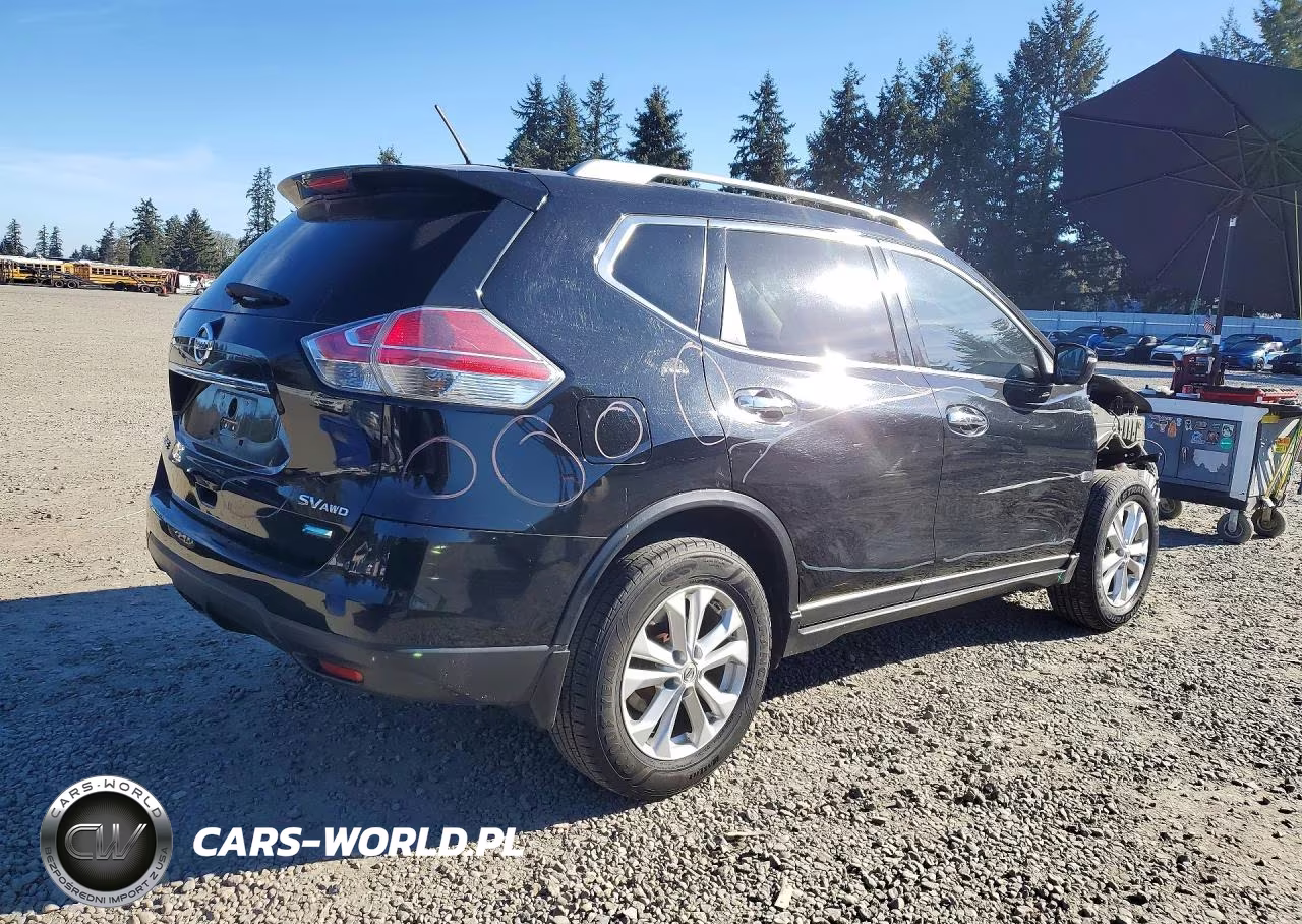 2014 Nissan Rogue Sv VIN:5N1AT2MVXEC755316 - 3
