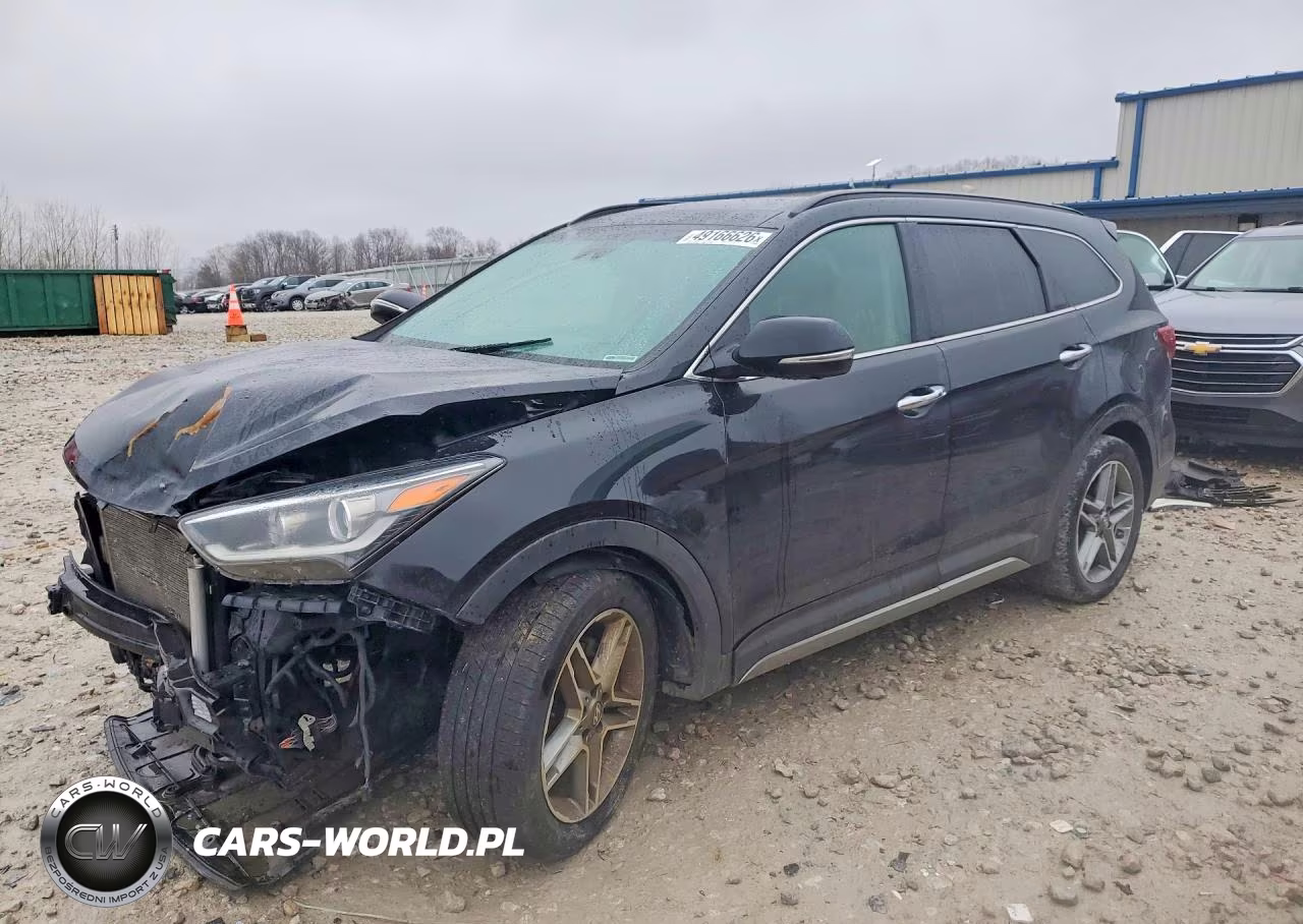 2017 Hyundai Santa Fe Limited Ultimate VIN:KM8SRDHFXHU240221 - 1