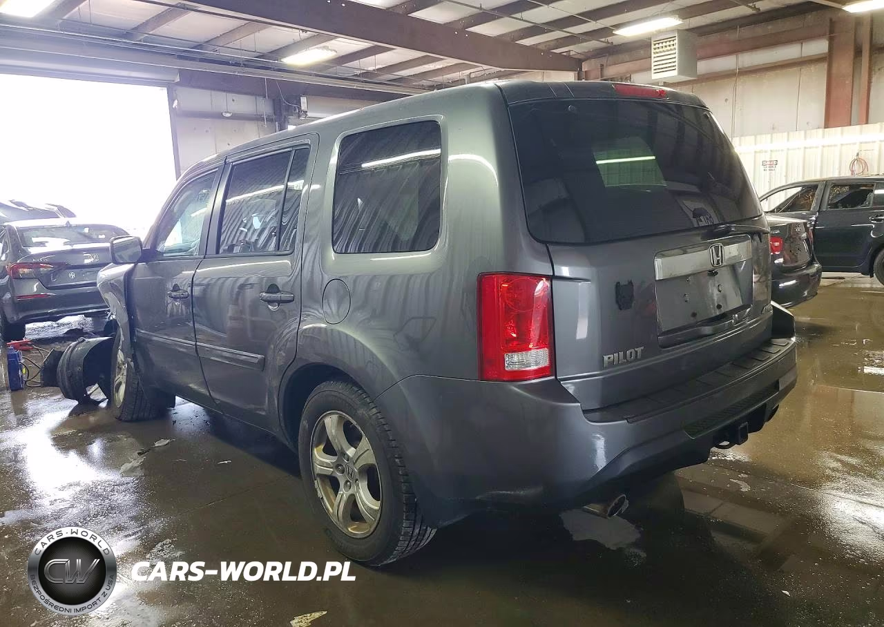 2012 Honda Pilot Exl VIN:5FNYF4H50CB056373 - 2