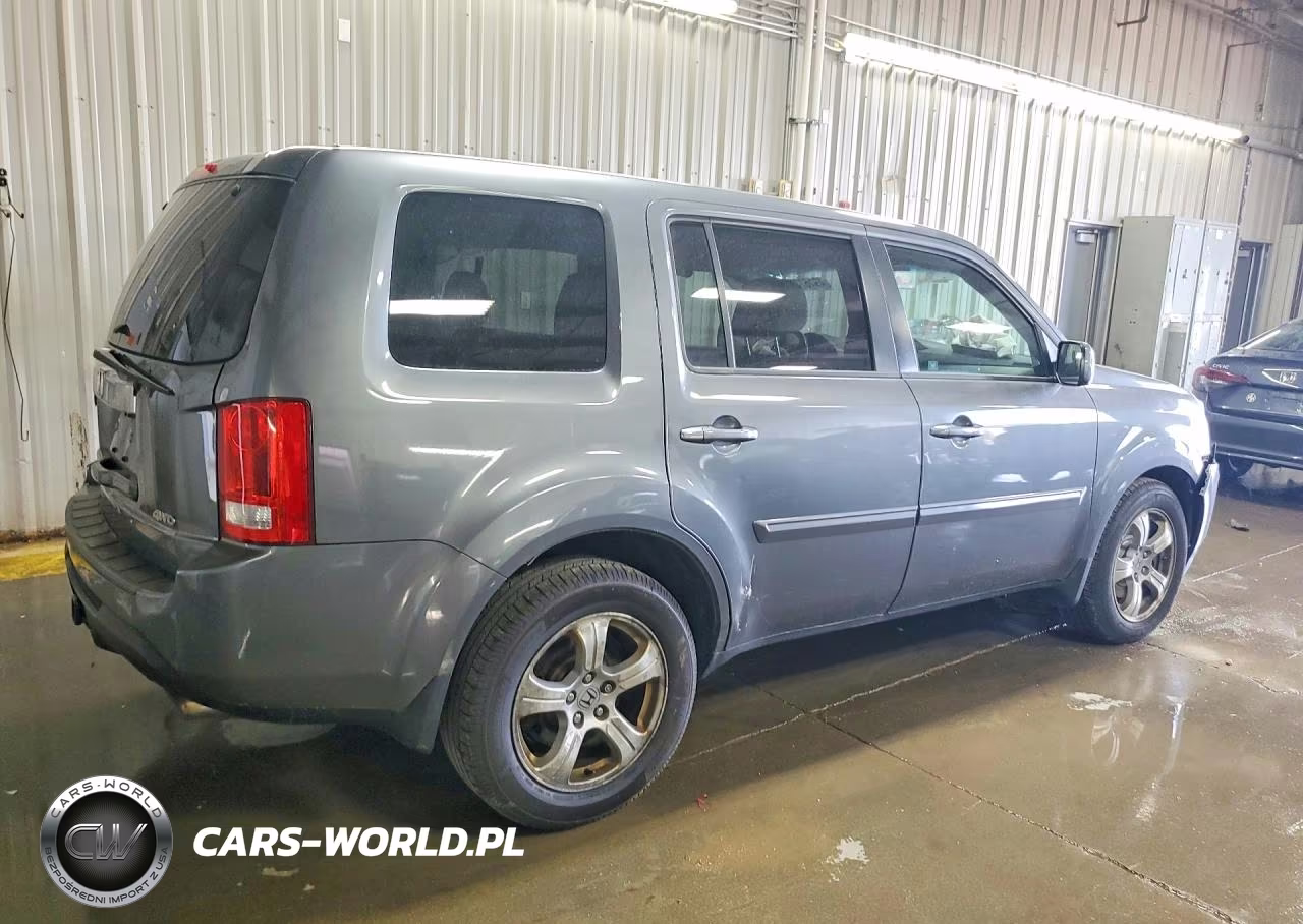 2012 Honda Pilot Exl VIN:5FNYF4H50CB056373 - 3