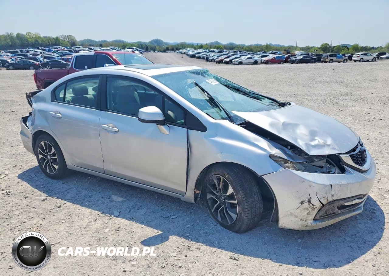 2013 Honda Civic Ex VIN:19XFB2F81DE046480 - 4