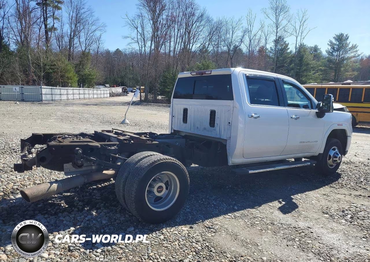 2021 GMC Sierra 3500 Denali Truck Cab And Chassis VIN:1GT49WEY2MF157590 - 3