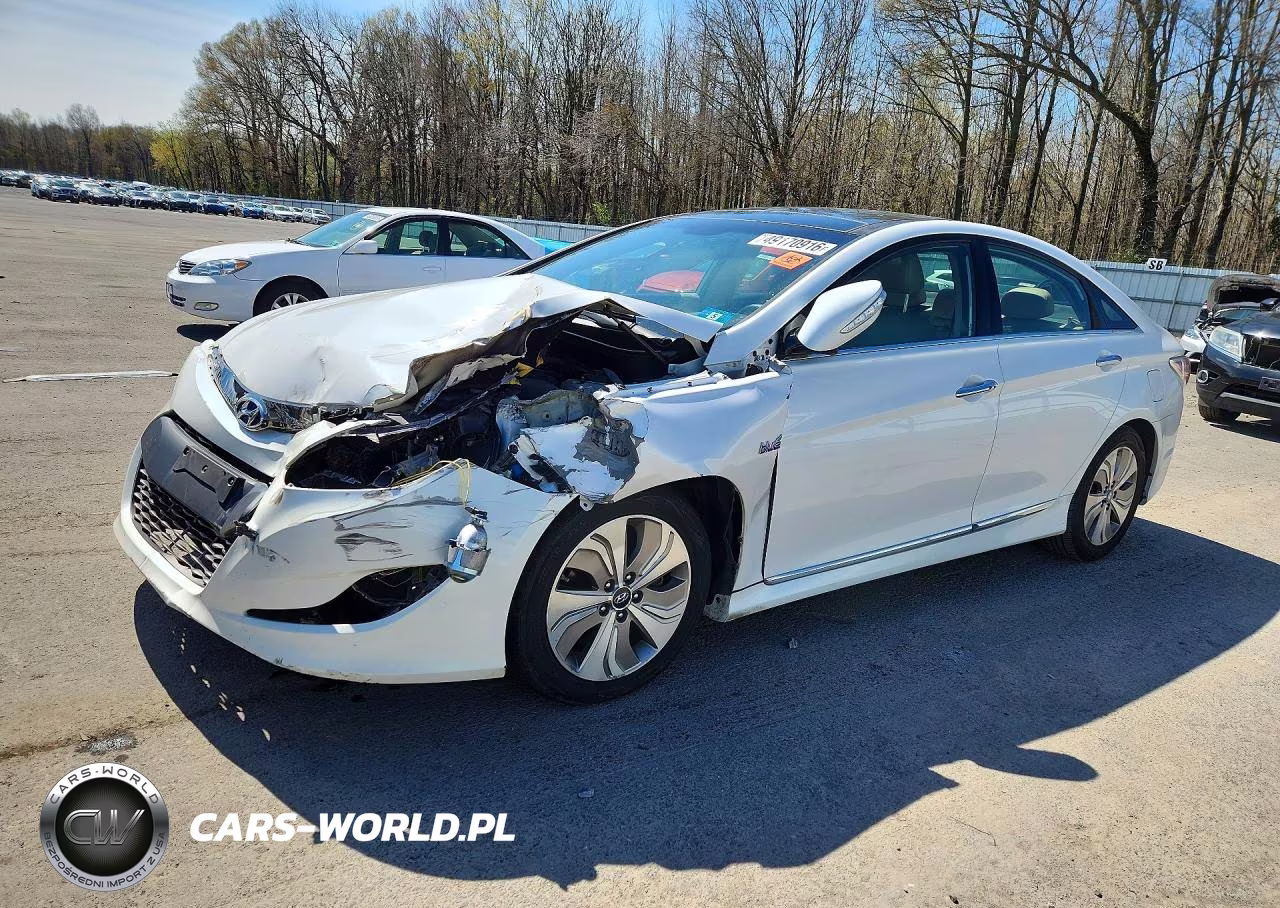2015 Hyundai Sonata Hybrid Limited VIN:KMHEC4A41FA136562 - 1