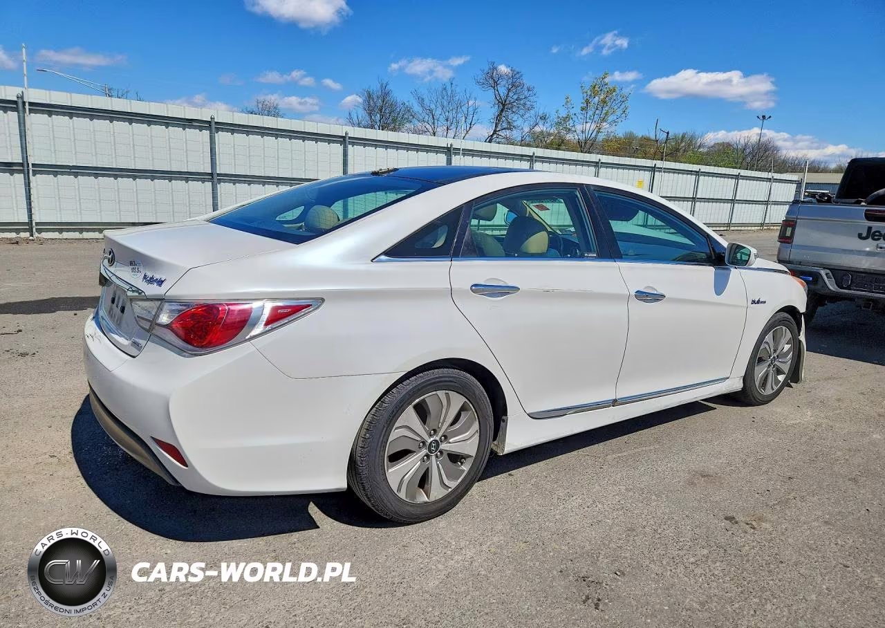 2015 Hyundai Sonata Hybrid Limited VIN:KMHEC4A41FA136562 - 3