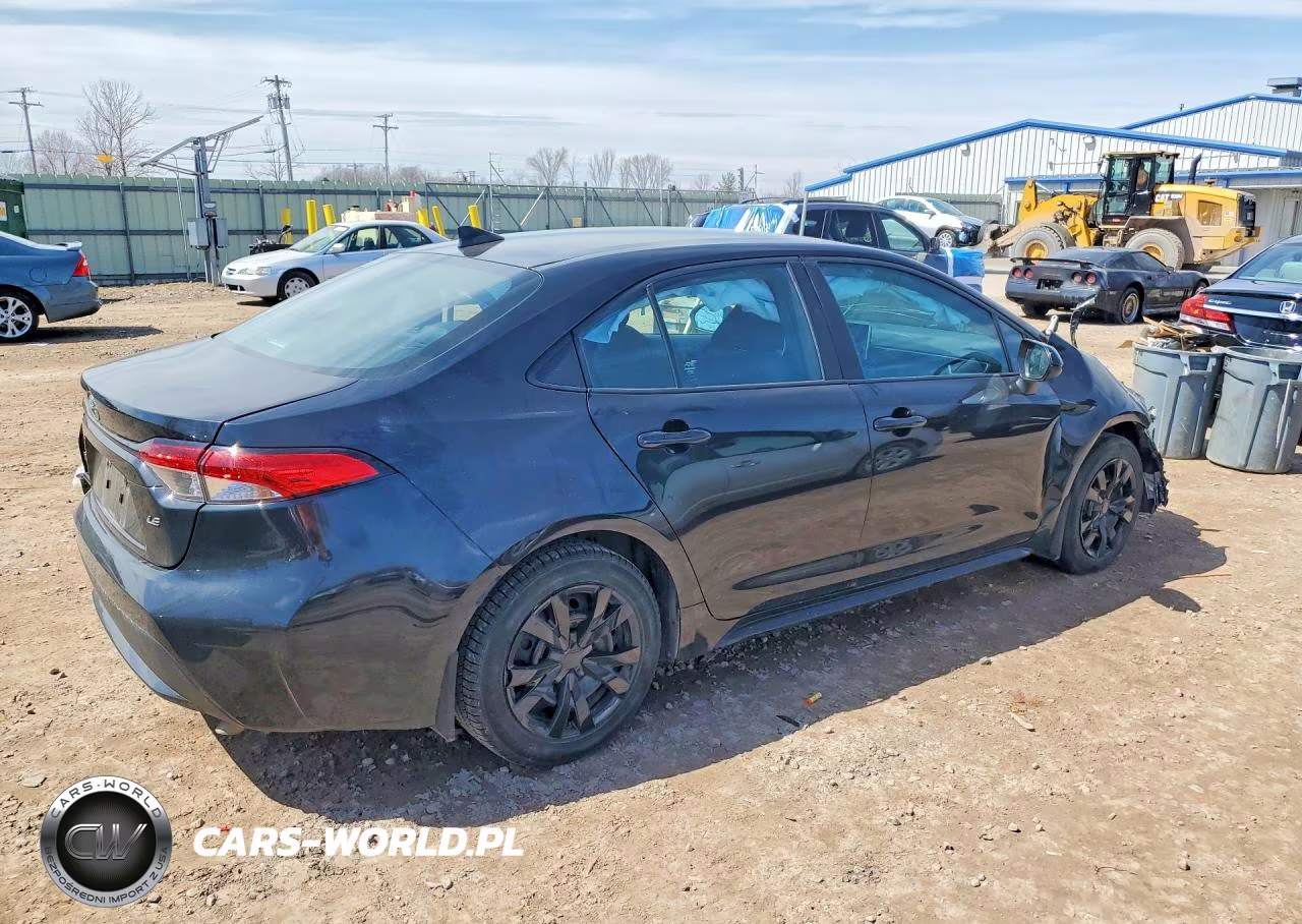 2021 Toyota Corolla Le VIN:5YFEPMAE8MP250049 - 3