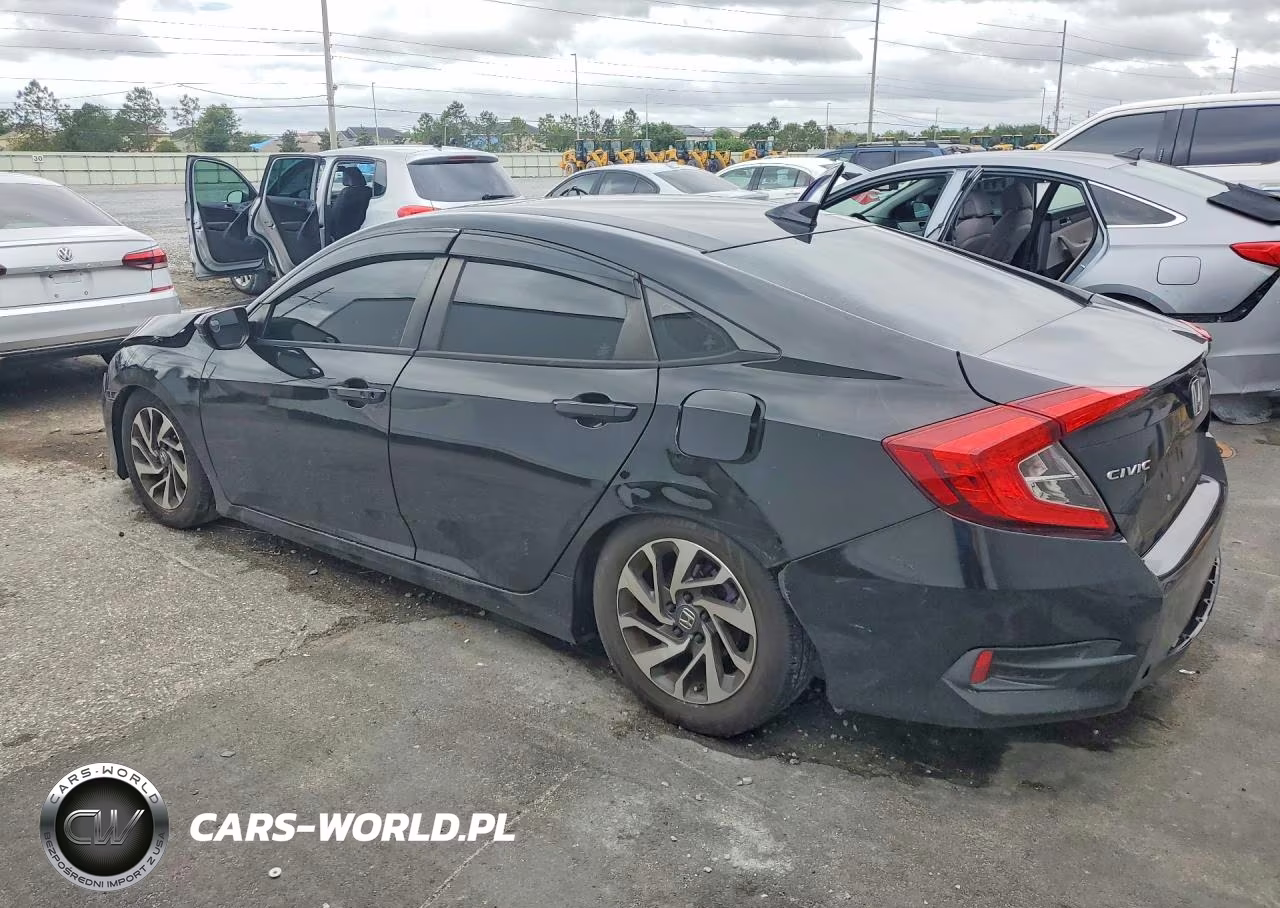 2017 Honda Civic Ex VIN:2HGFC2F75HH558100 - 2
