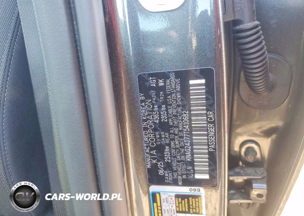 2026 Kia K5 Lxs VIN:KNAG24J77T5410682 - 12