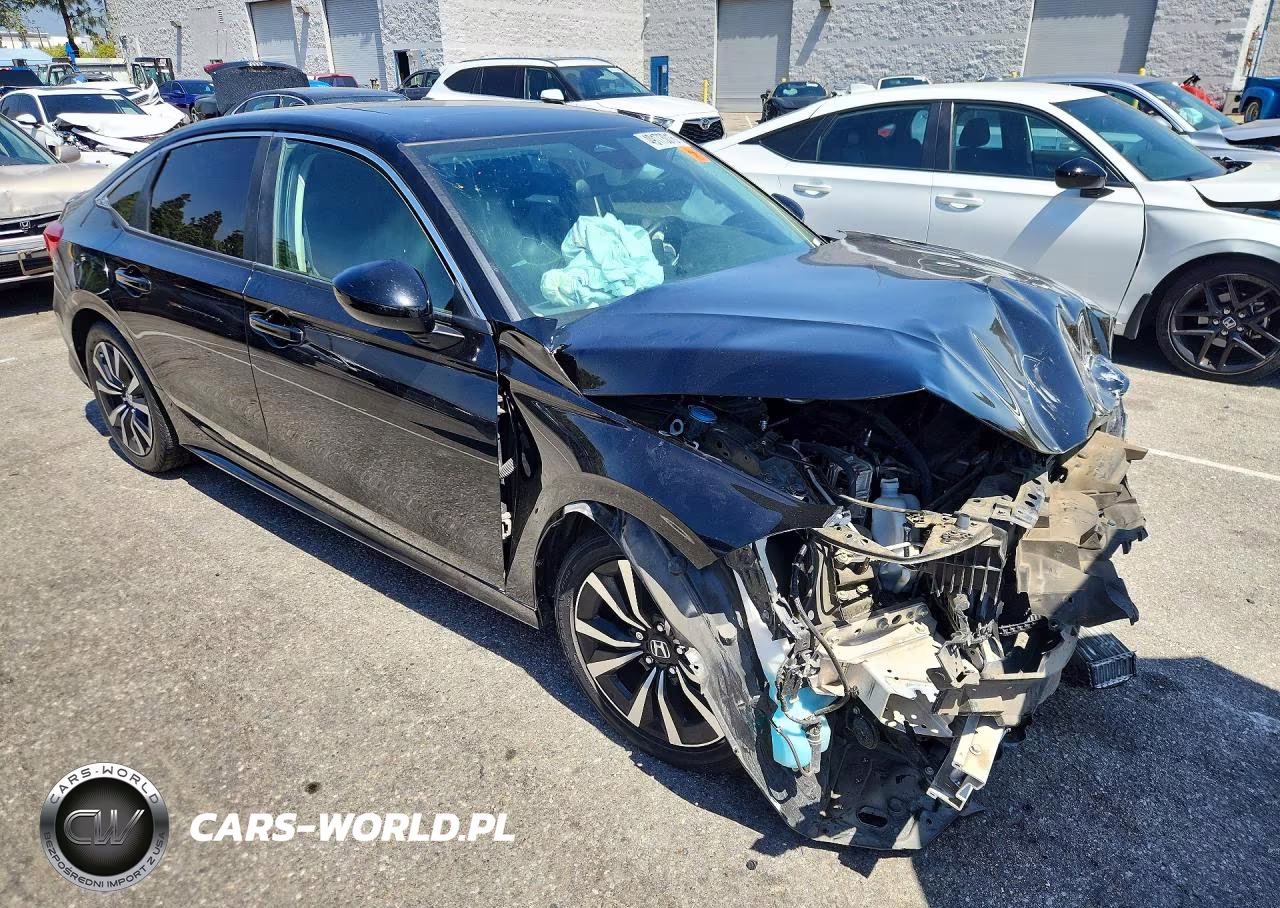 2022 Honda Civic Ex VIN:2HGFE1F78NH317597 - 4
