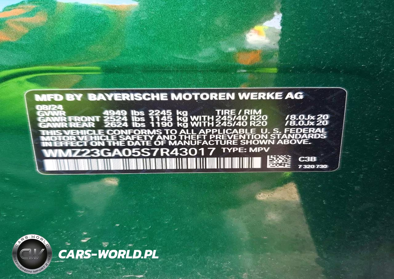 2025 Mini Countryman S All4 VIN:WMZ23GA05S7R43017 - 12