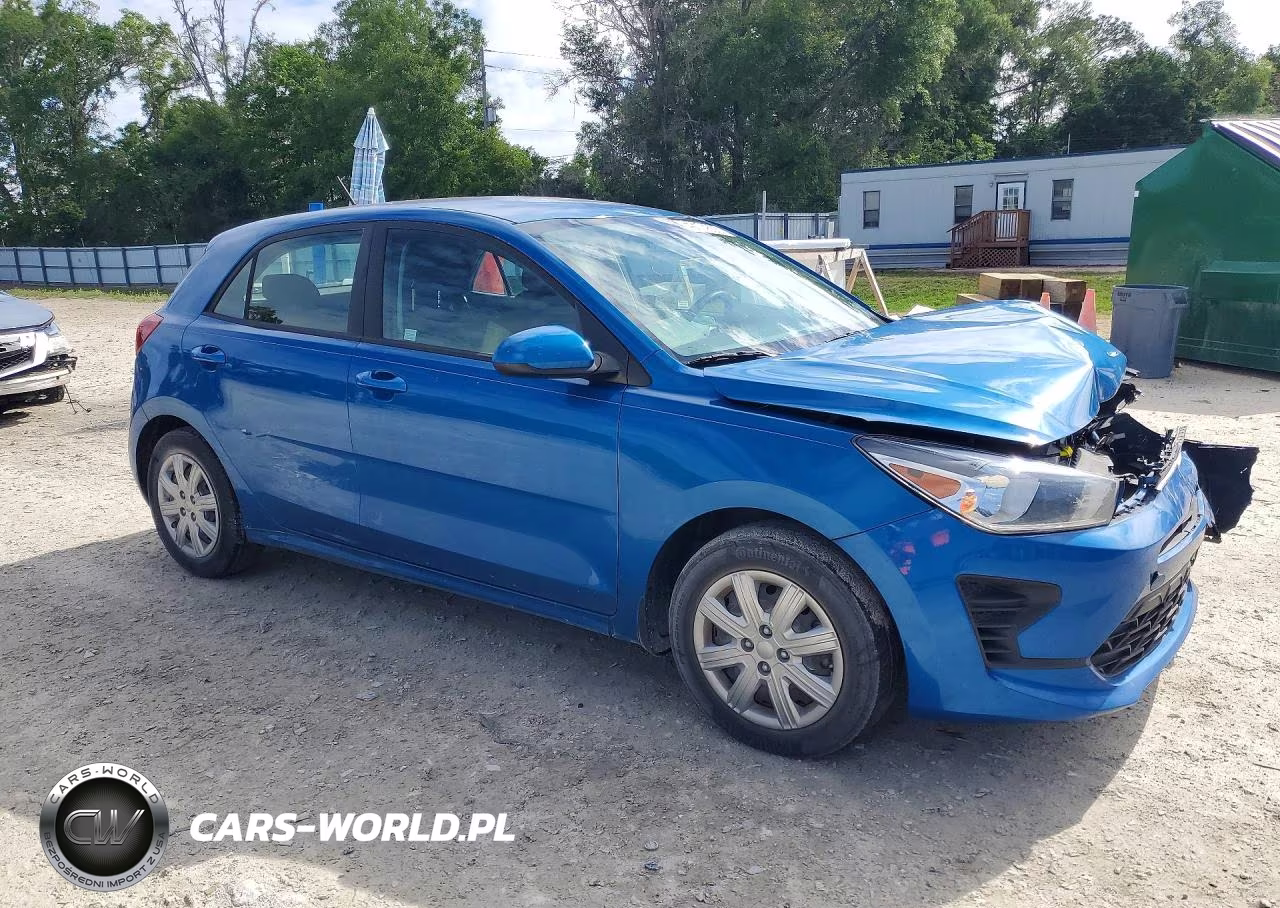 2022 Kia Rio 5-Door S VIN:3KPA25AD1NE441650 - 4
