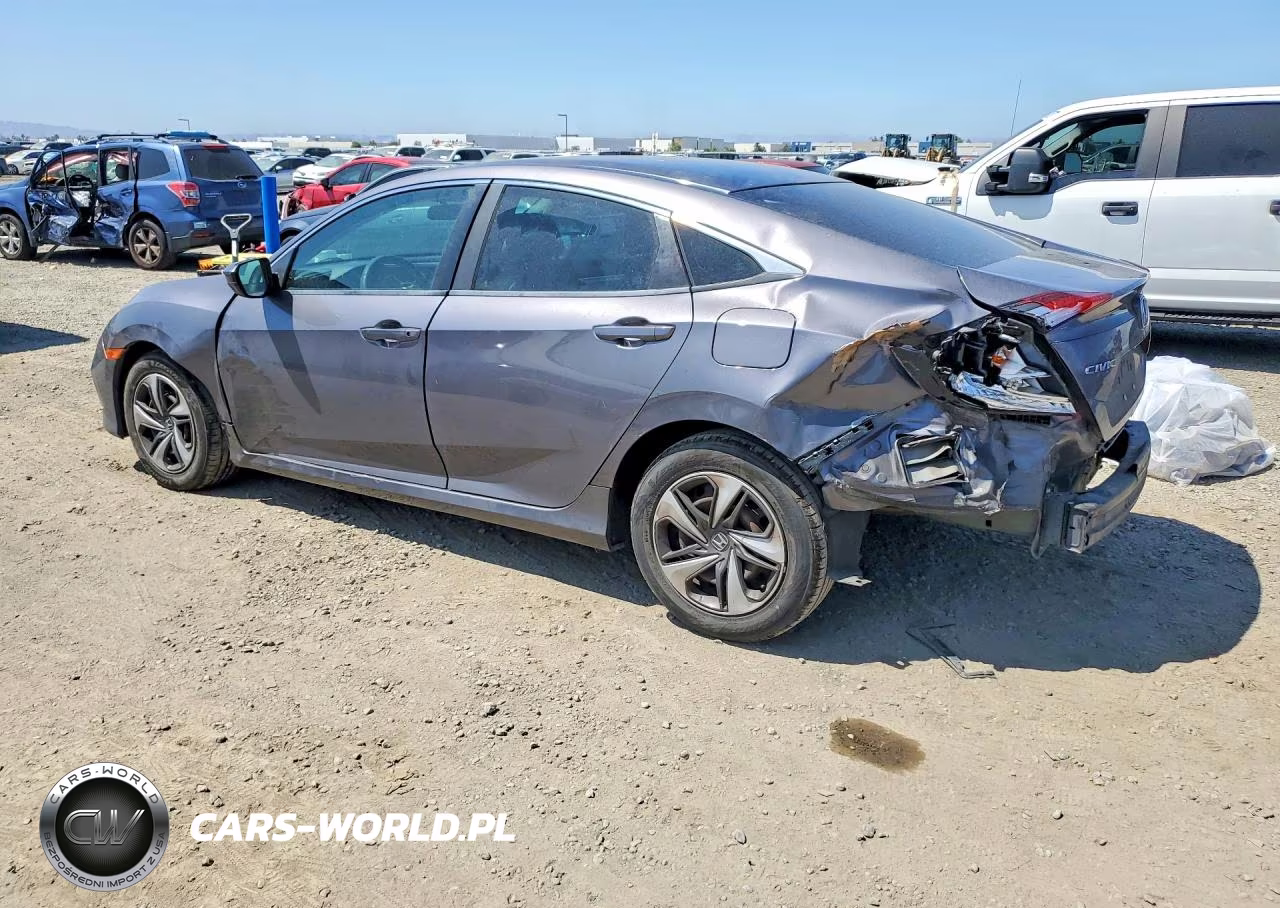 2019 Honda Civic Lx VIN:19XFC2F6XKE212357 - 2