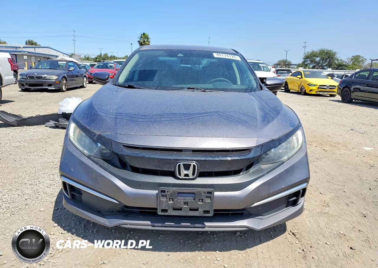 2019 Honda Civic Lx VIN:19XFC2F6XKE212357 - 5