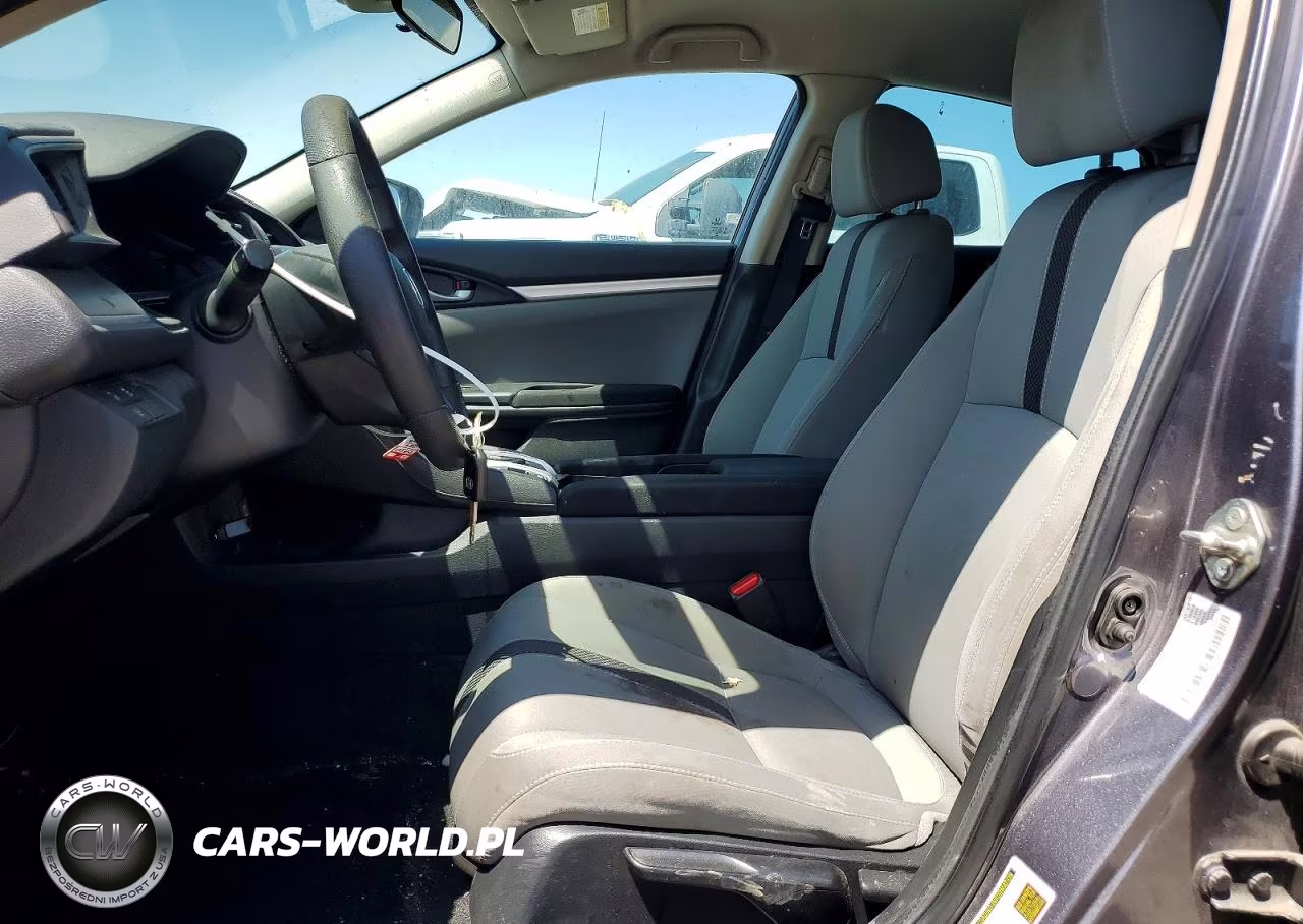 2019 Honda Civic Lx VIN:19XFC2F6XKE212357 - 7