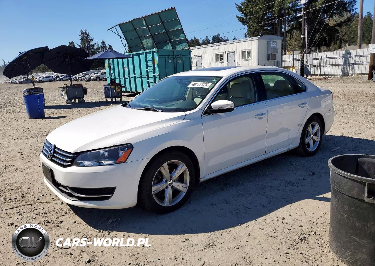 2013 Volkswagen Passat Se – zdjęcie 1 z 12