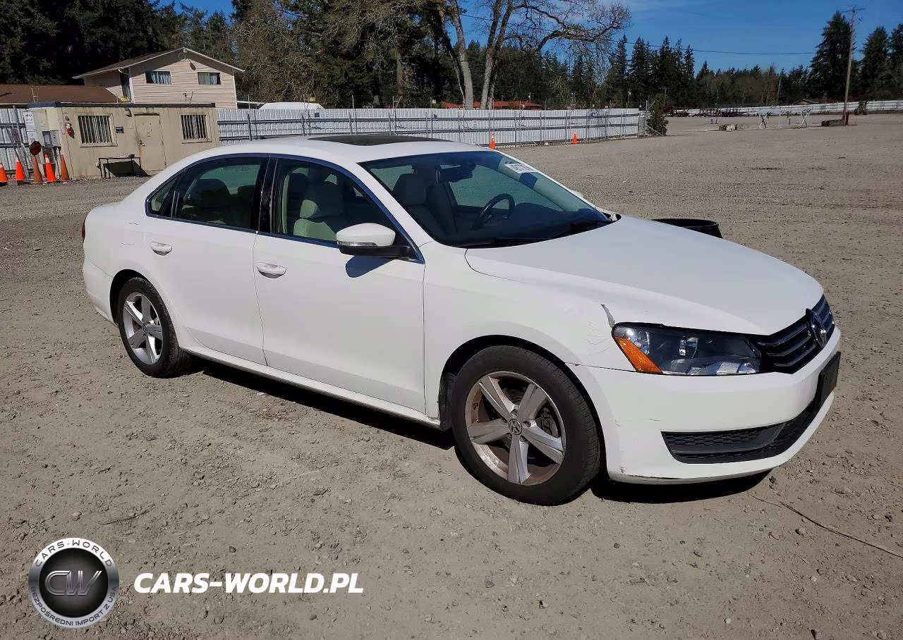 2013 Volkswagen Passat Se VIN:1VWBH7A36DC088489 - 4
