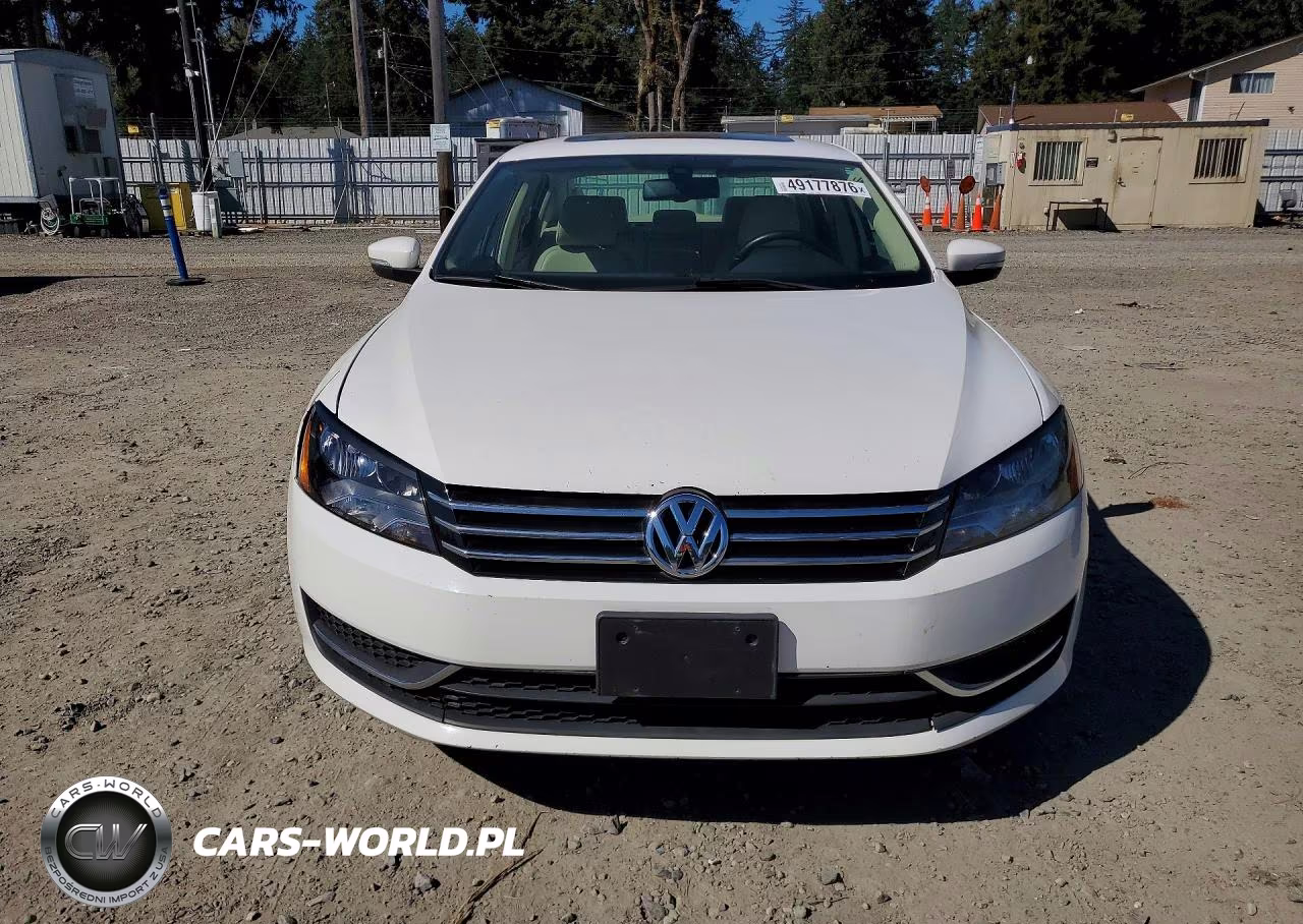2013 Volkswagen Passat Se VIN:1VWBH7A36DC088489 - 5