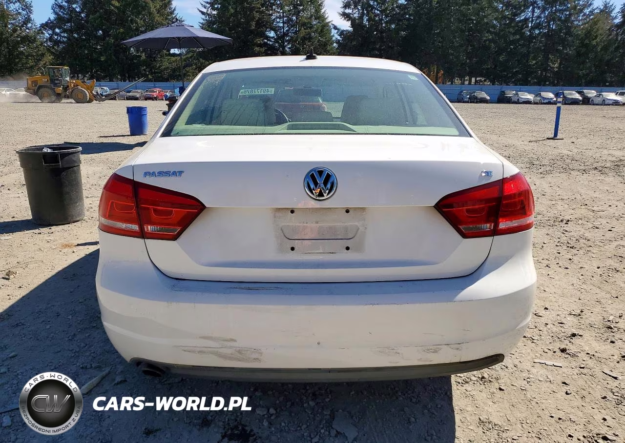 2013 Volkswagen Passat Se VIN:1VWBH7A36DC088489 - 6
