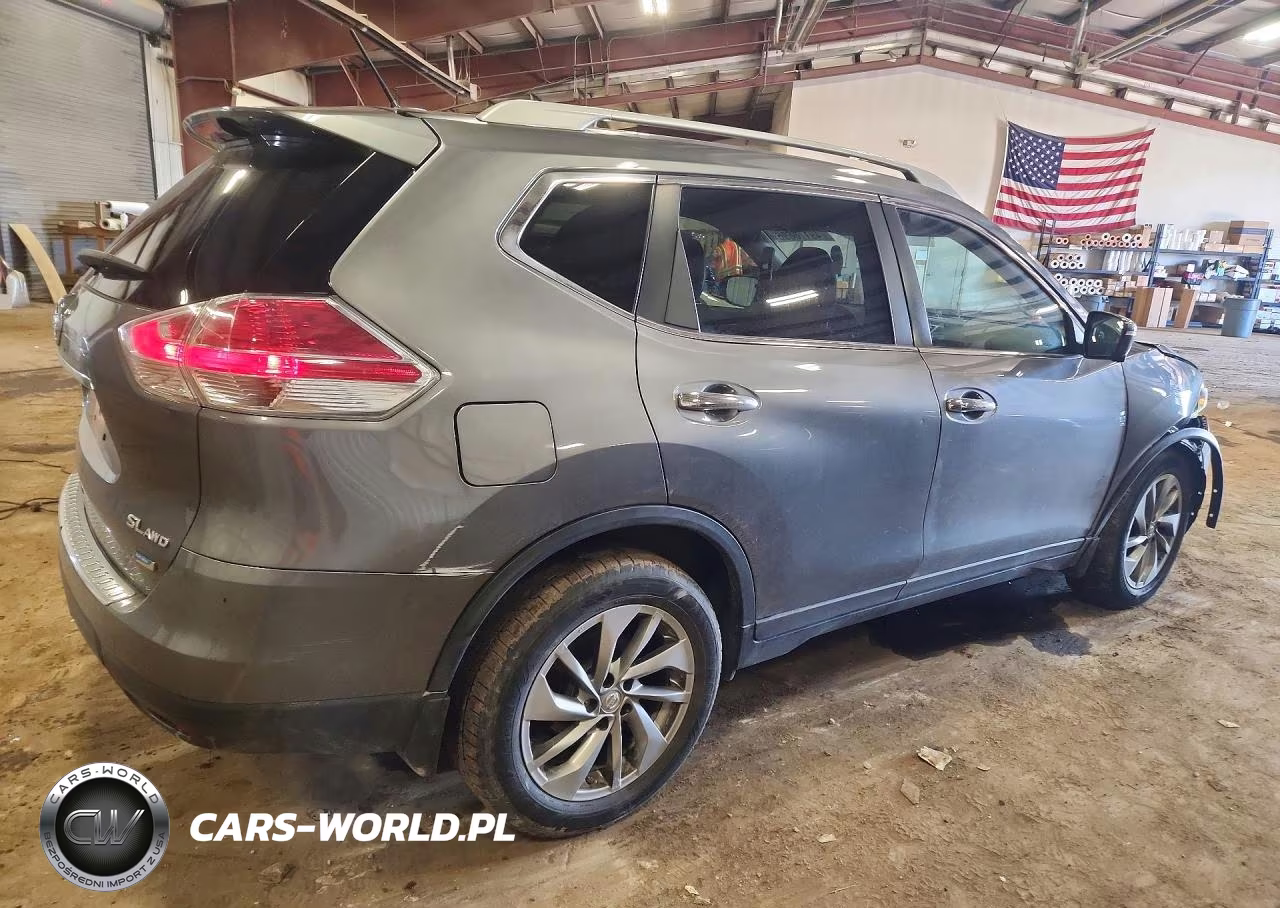 2014 Nissan Rogue Sl VIN:5N1AT2MVXEC776487 - 3