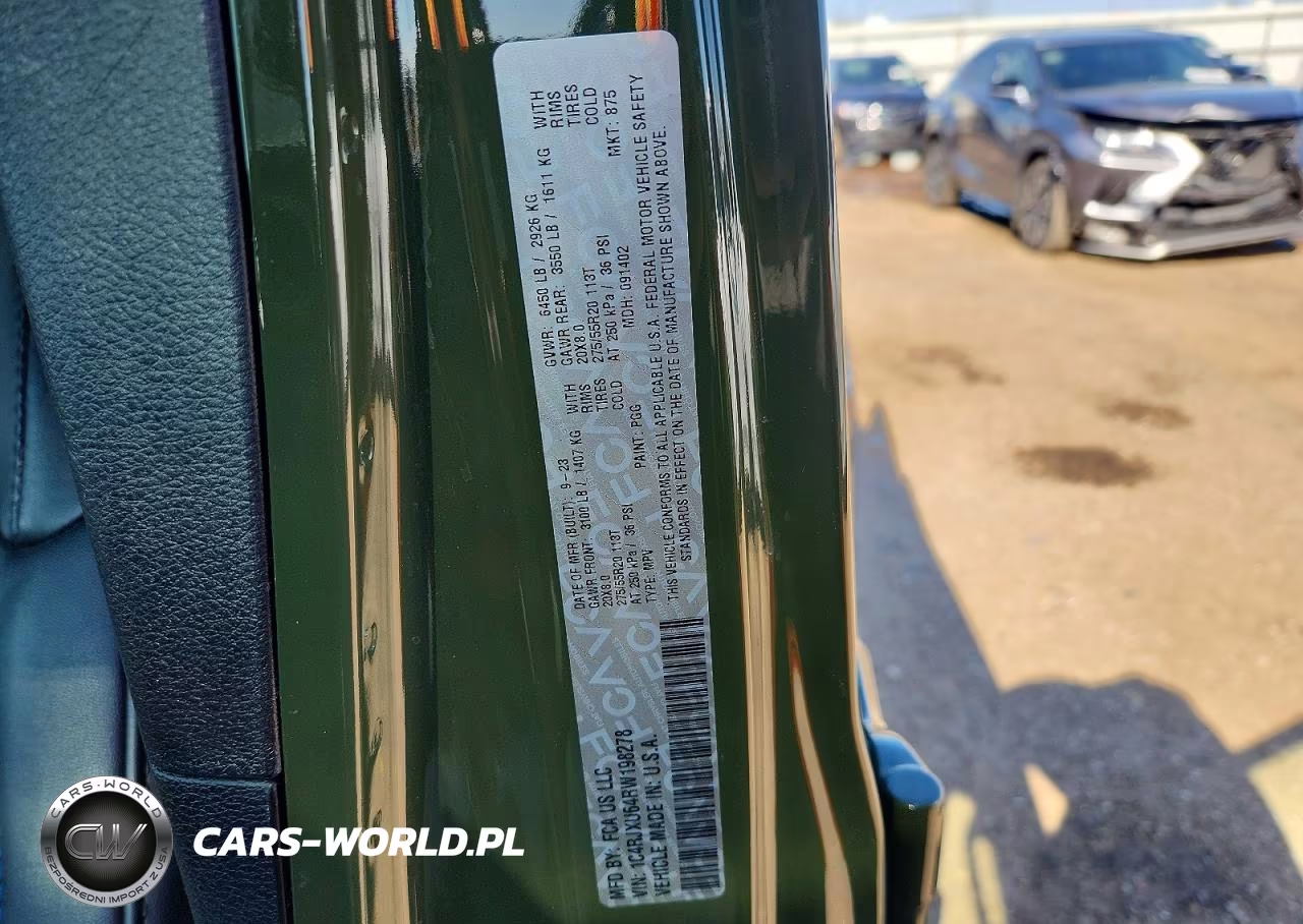 2024 Jeep Wrangler High Altitude 4Xe VIN:1C4RJXU64RW198278 - 12