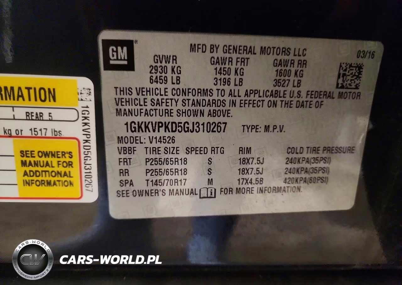 2016 GMC Acadia Sle VIN:1GKKVPKD5GJ310267 - 13