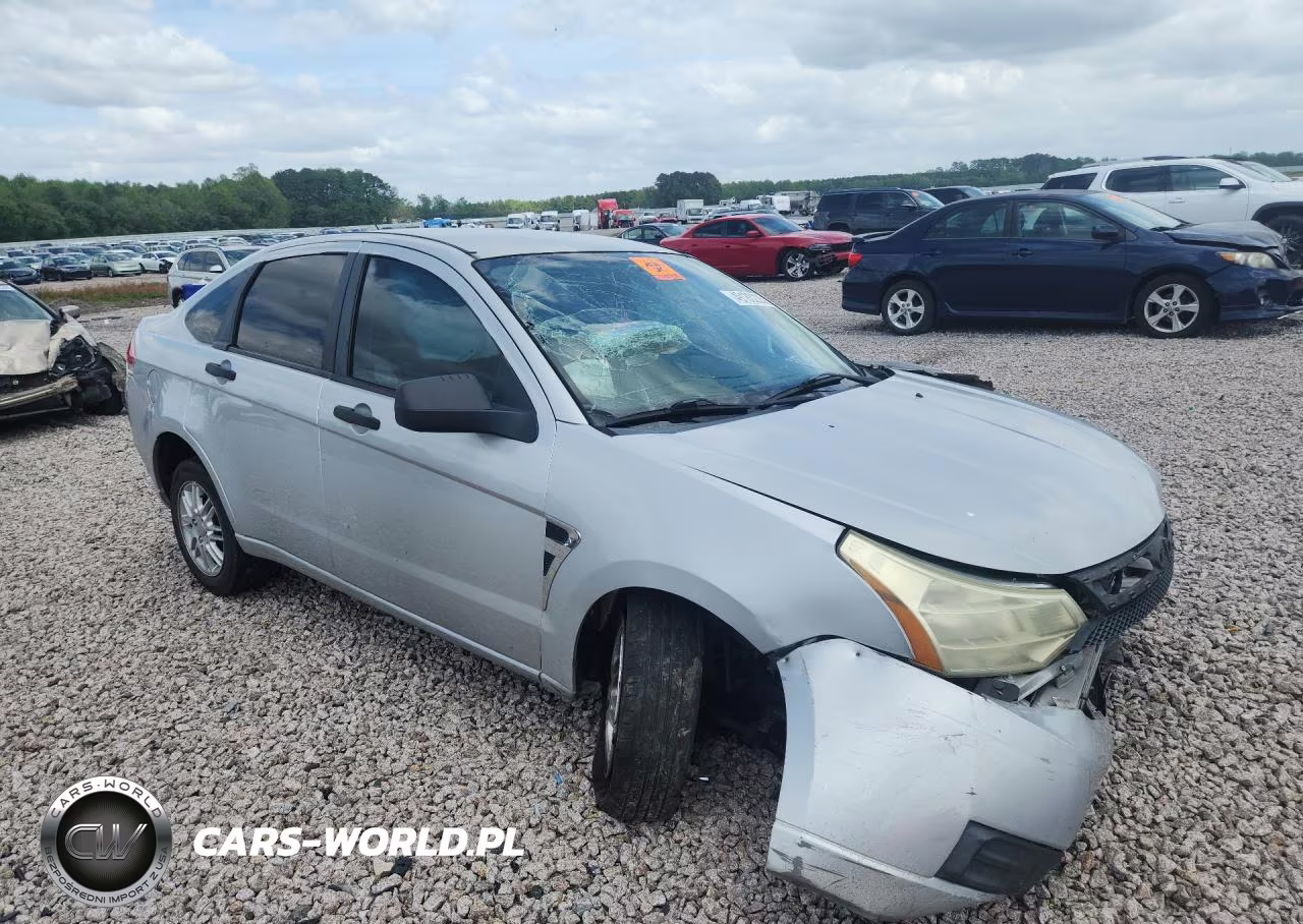 2008 Ford Focus Se VIN:1FAHP35N98W206789 - 4