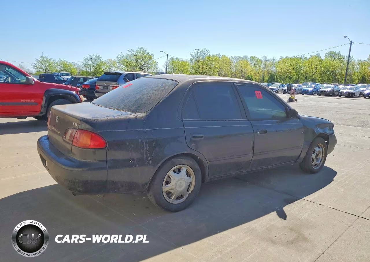 2000 Toyota Corolla Ve VIN:2T1BR12E9YC283898 - 3