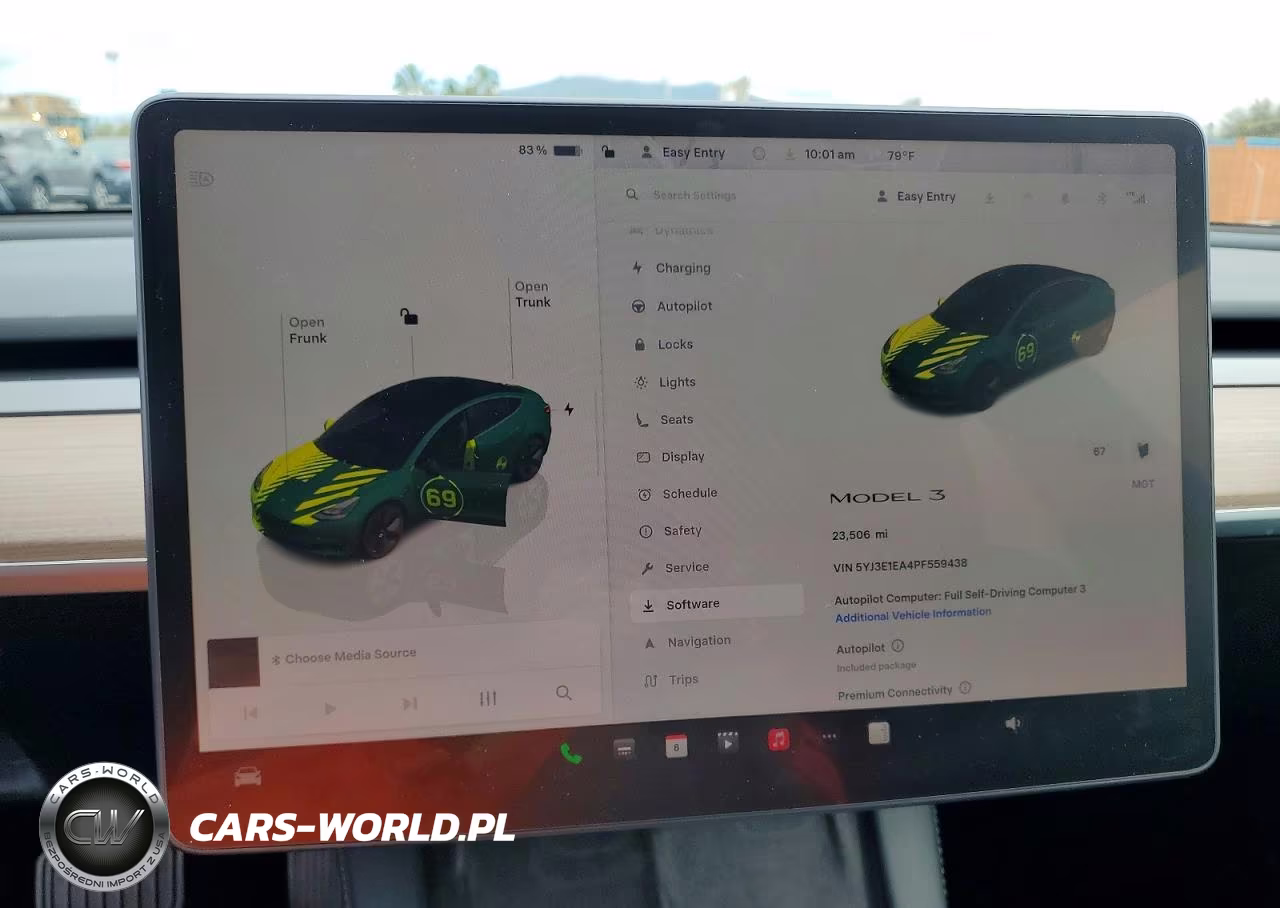 2023 Tesla Model 3 VIN:5YJ3E1EA4PF559438 - 9