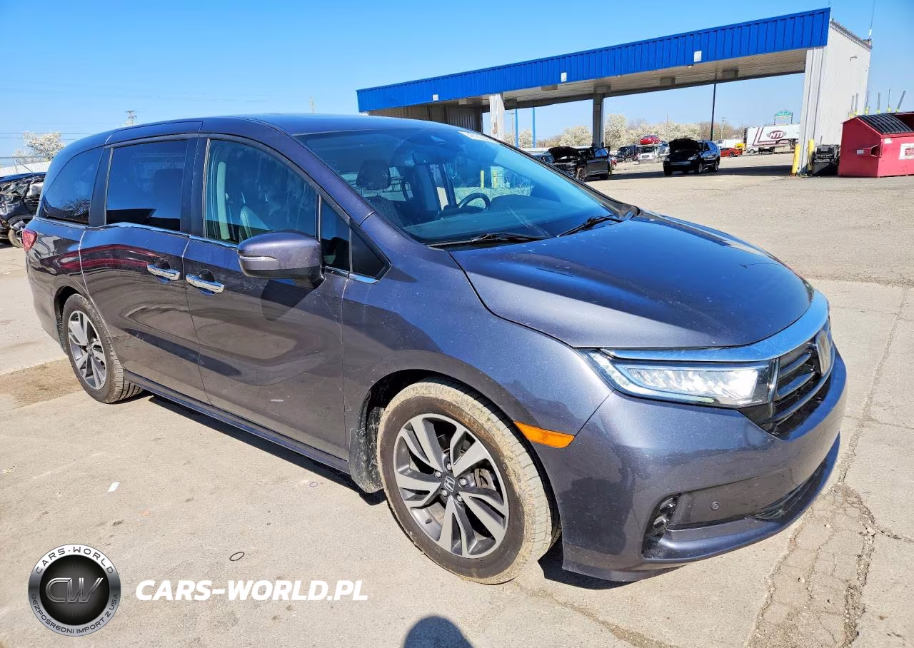 2021 Honda Odyssey Touring VIN:5FNRL6H88MB016613 - 4